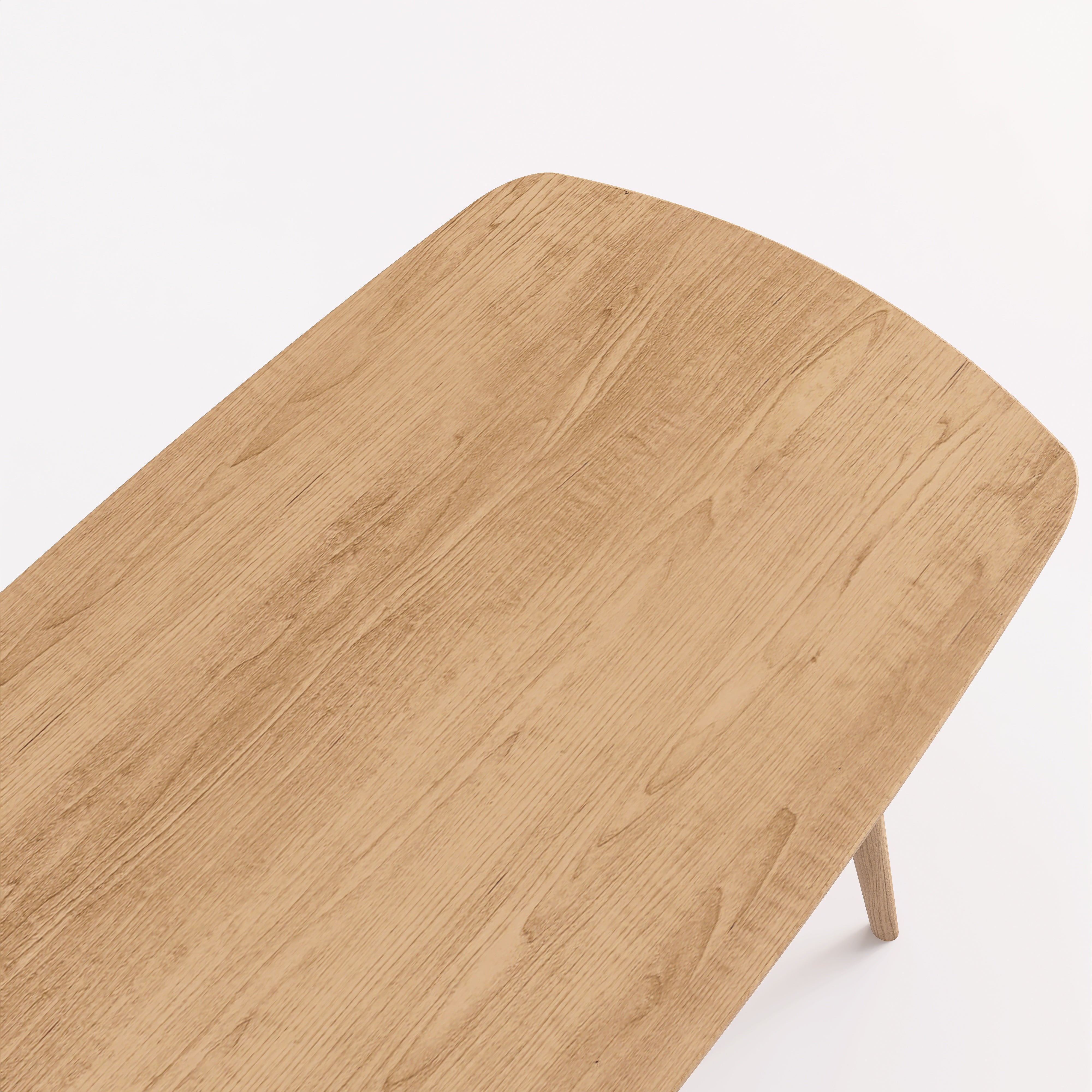 Flinders - Mid-Century Solid Oak Coffee Table